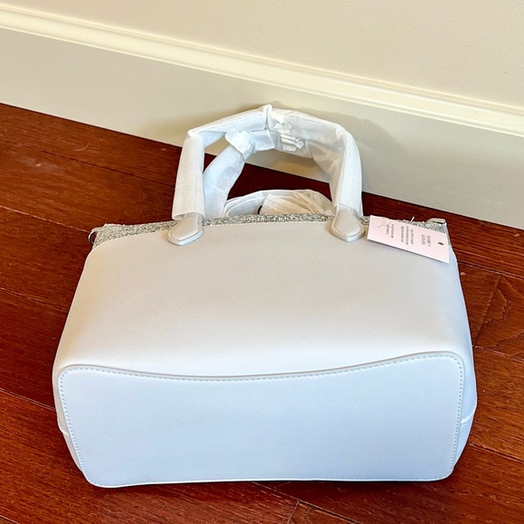 NWT Kate Spade Flash Glitter Satchel Purse - Picture 11 of 15